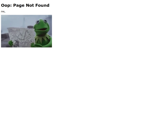 not_found screenshot