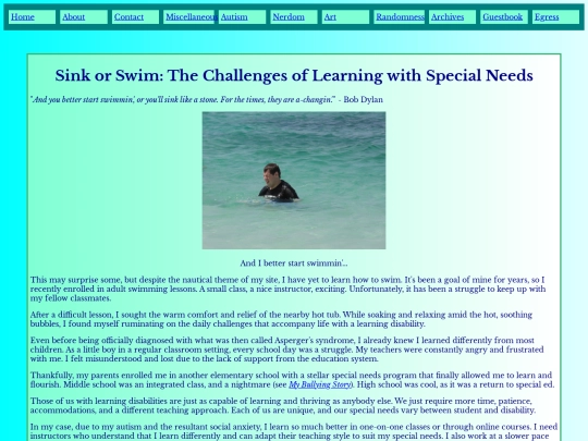 specialneeds screenshot