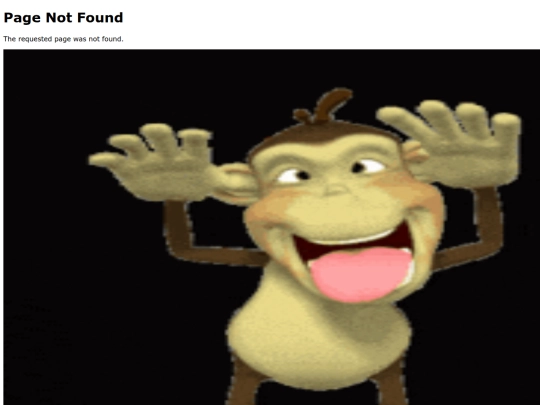not_found screenshot