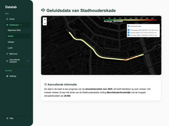geluid screenshot