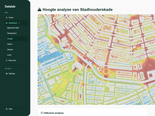 hoogte screenshot