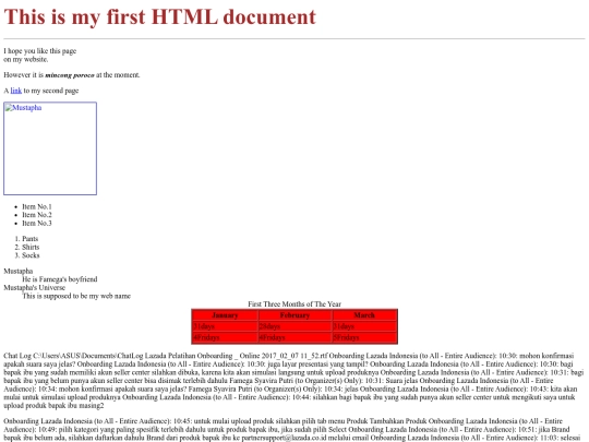 index screenshot