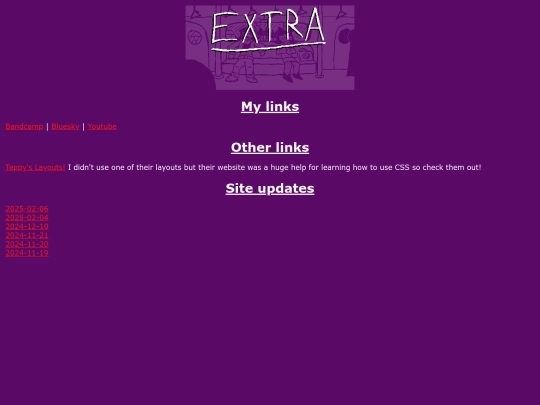 links screenshot