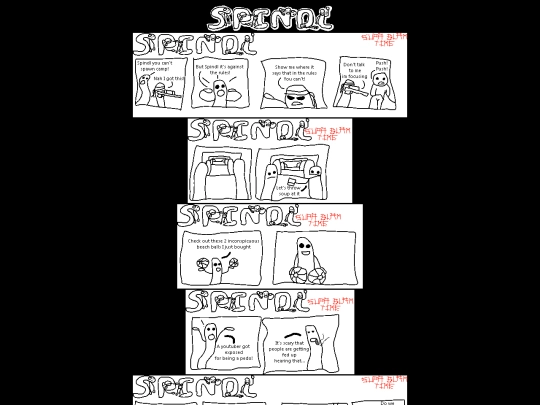 Comic/spindl screenshot