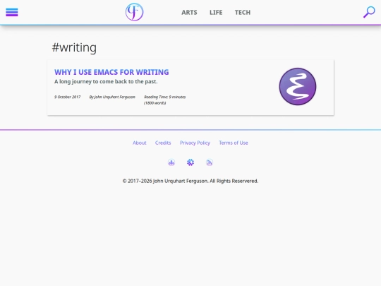tags/writing/page/1 screenshot