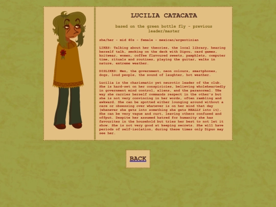 info/lucilia screenshot
