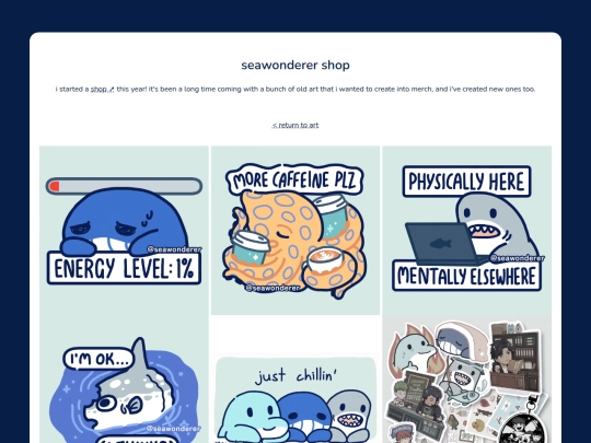 art-collection/seawonshop screenshot