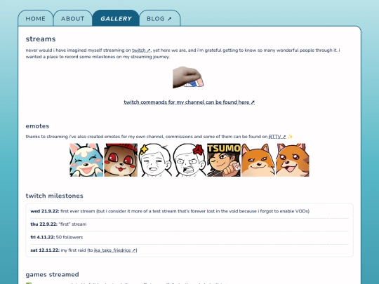 streams screenshot