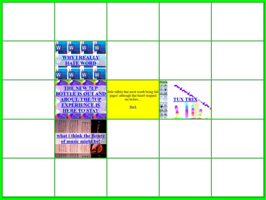 blogs/menu screenshot
