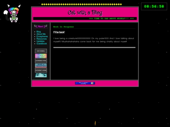 blog_about screenshot