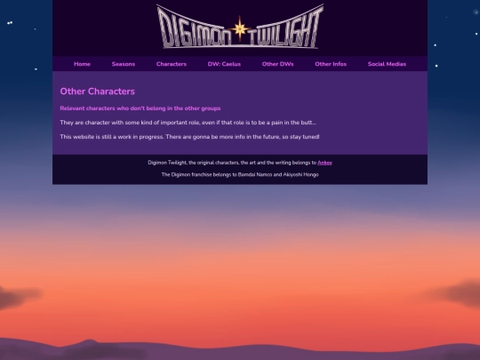 characters/othercharacters screenshot