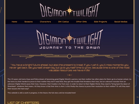 seasons/journeytothedawn screenshot