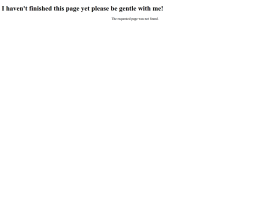 not_found screenshot