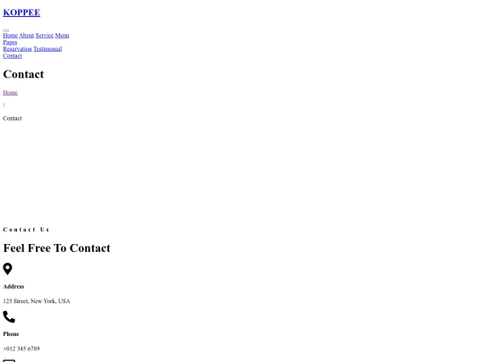pagweb/contact screenshot