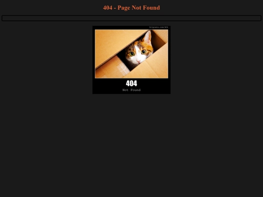 not_found screenshot