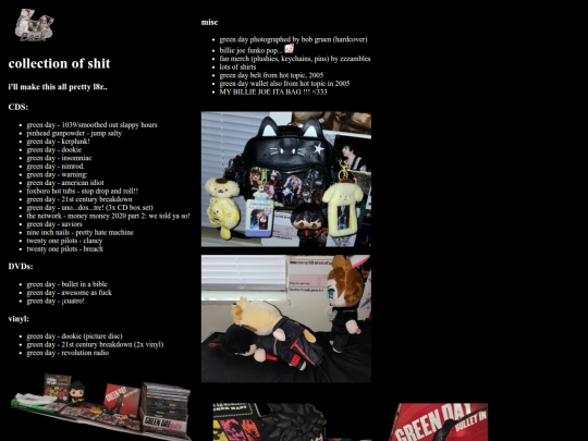 collection screenshot