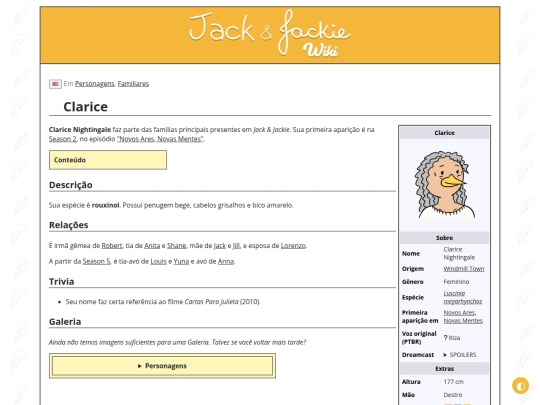 p/Clarice screenshot