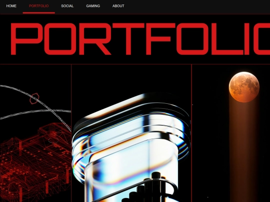 Portfolio screenshot