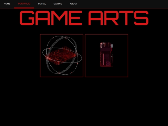 PortfolioVGA screenshot