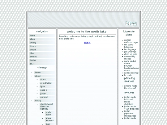 blog screenshot