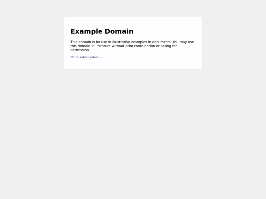 example screenshot