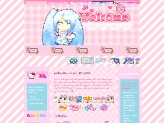 blog screenshot