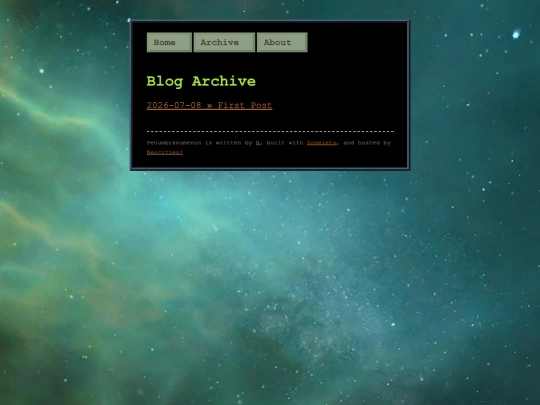 archive screenshot