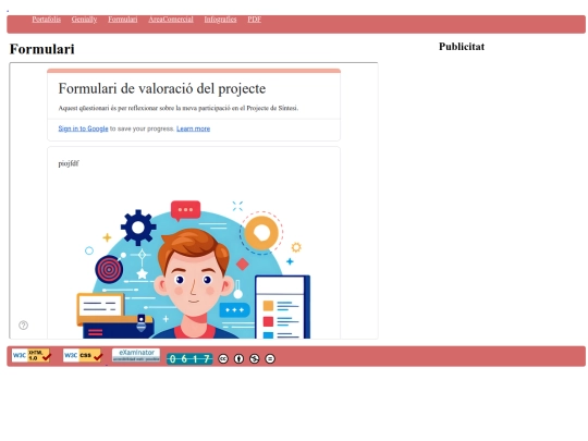 Formulari screenshot