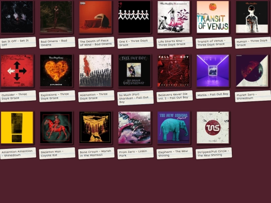 AlbumsOwned screenshot