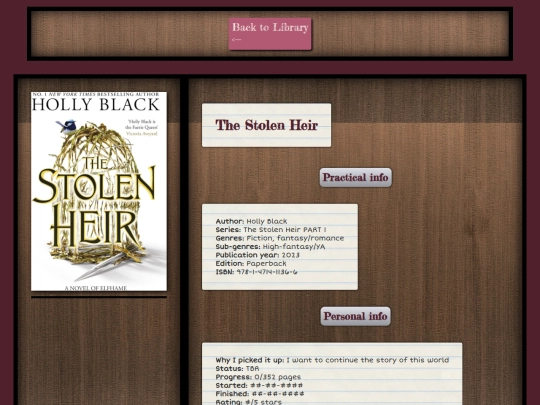 Library_Pages/StolenHeir screenshot