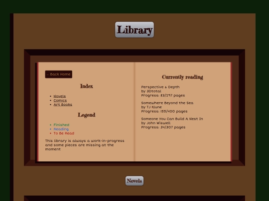 library screenshot