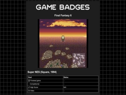 gamebadges/ff6 screenshot