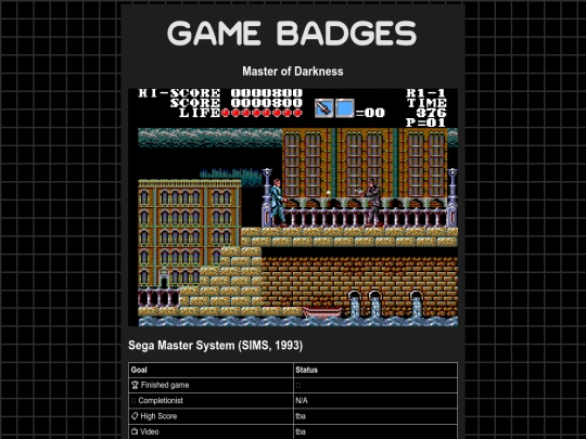 gamebadges/masterofdarkness screenshot