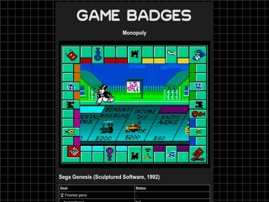 gamebadges/monopoly screenshot