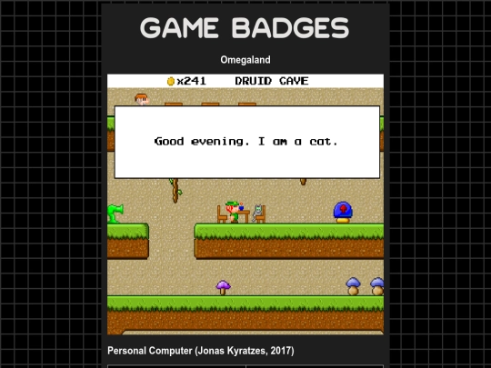 gamebadges/omegaland screenshot