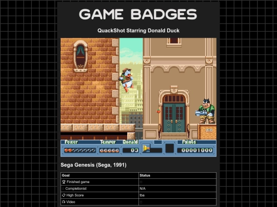 gamebadges/quackshot screenshot