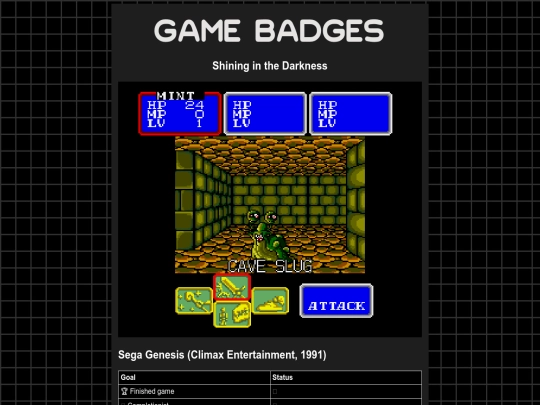 gamebadges/shiningitd screenshot