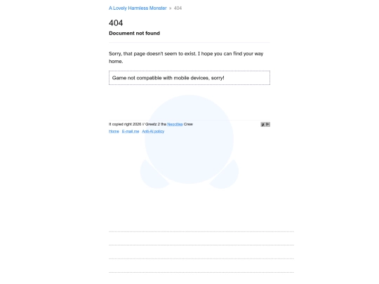 not_found screenshot