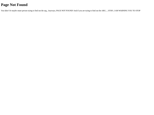 not_found screenshot