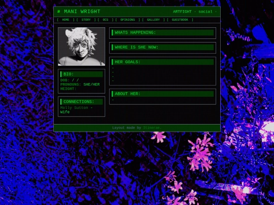 characters/ManiWright screenshot