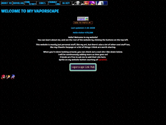 ma1npage screenshot