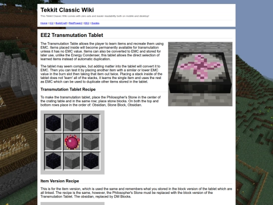 wiki/tekkitclassic/3.1.2/ee2_transmutation_tablet screenshot