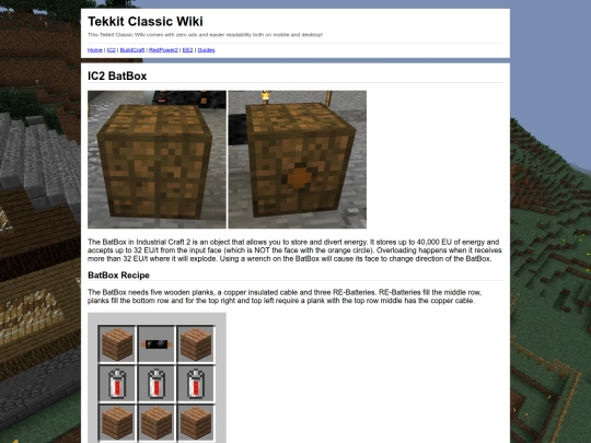 wiki/tekkitclassic/3.1.2/ic2_batbox screenshot