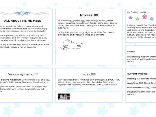 aboutme screenshot
