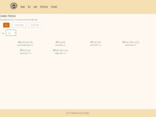 Portfolio screenshot