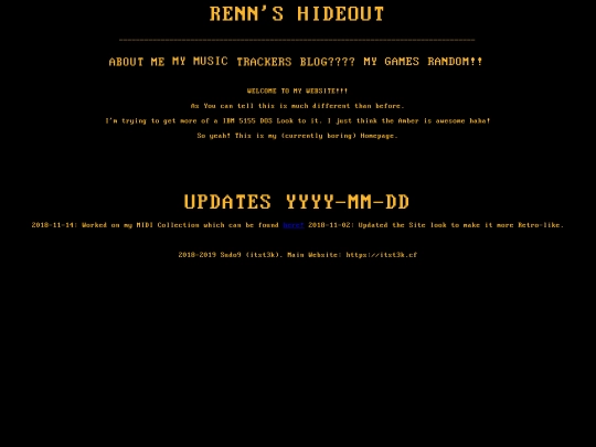 homepage screenshot