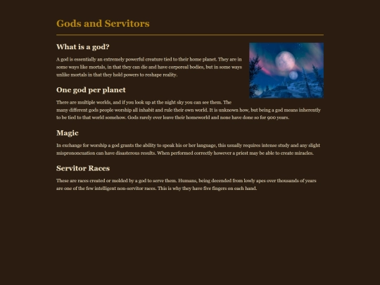 Worldbuilding/gods screenshot