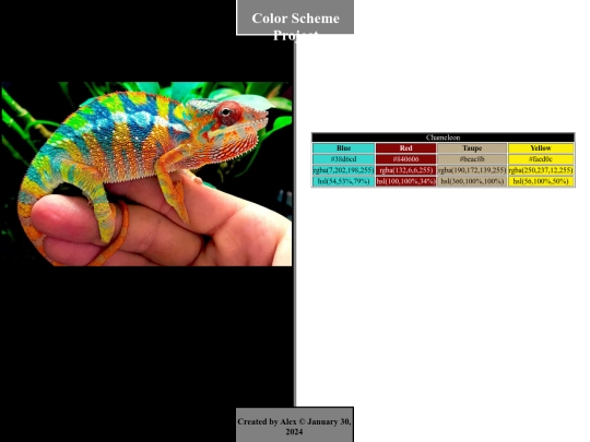 Color Project/Color-Scheme screenshot