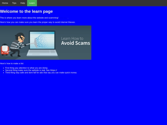 learn screenshot