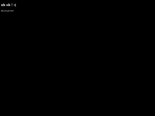 not_found screenshot